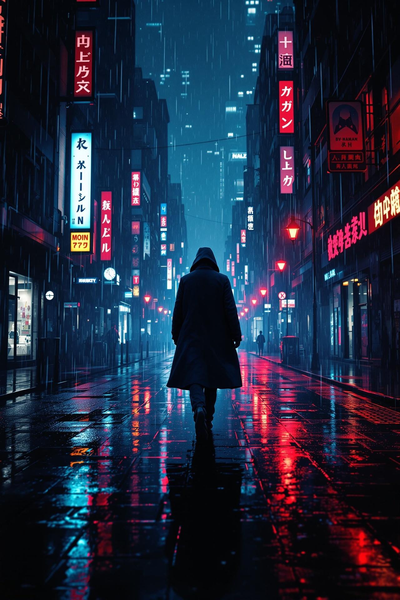 动漫在线观看作品暗夜追凶海报
